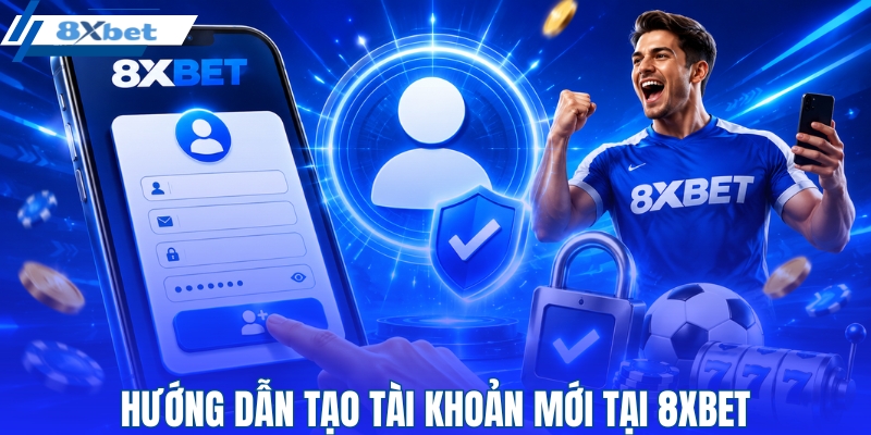 Hướng dẫn tạo tài khoản tại 8XBET